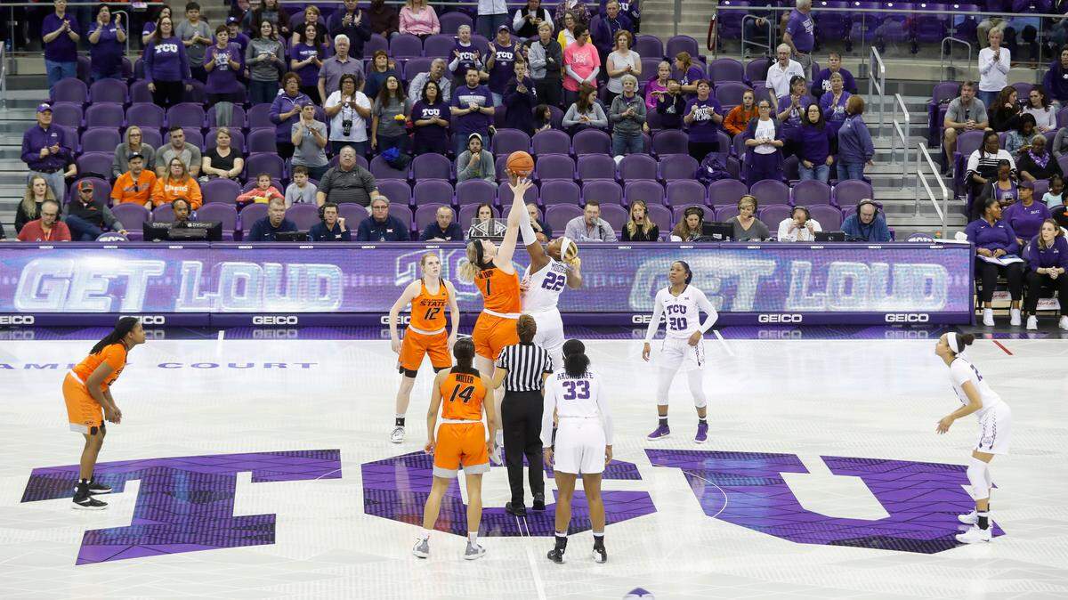 TCU vs OSU Women’s Basketball in Fort Worth, Texas on February 3, 2019. (Photo/Sharon Ellman)