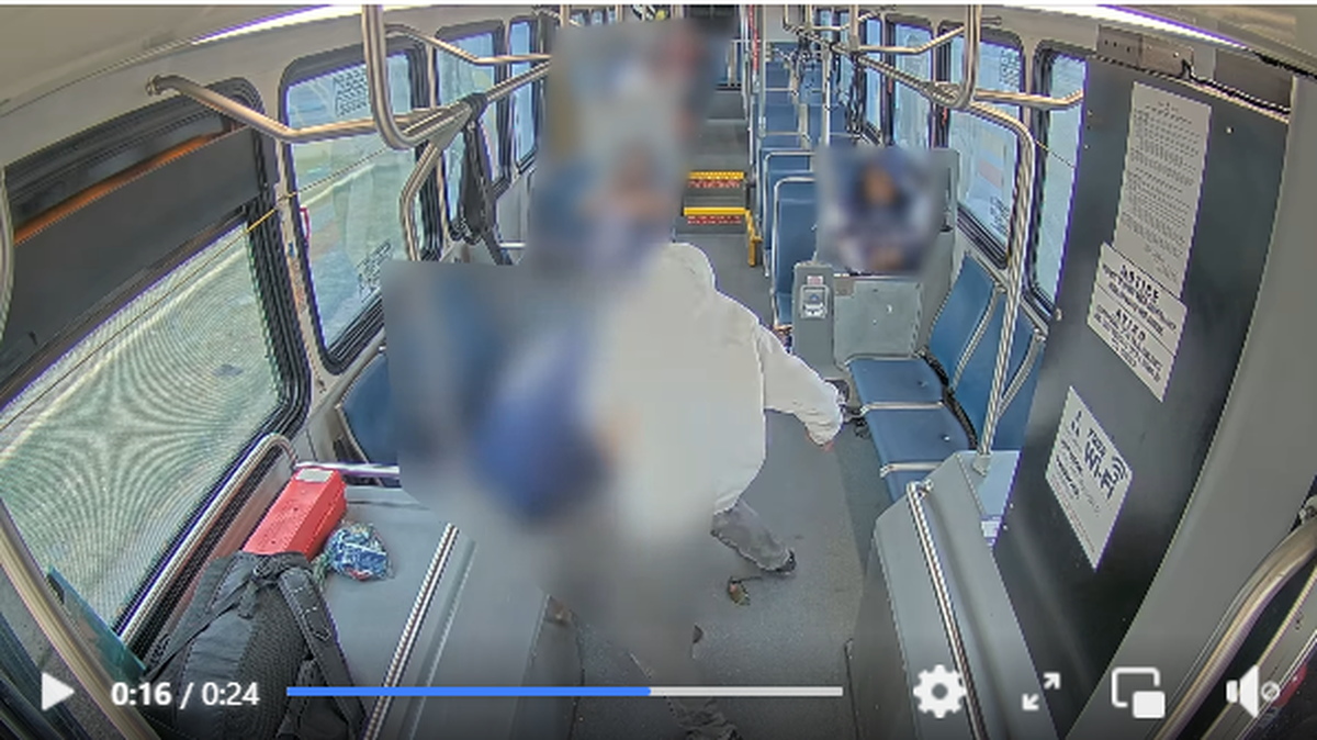 Fort Worth police are looking for a suspect who assaulted and robbed a passenger on a Trinity Metro bus along East Lancaster Avenue on Oct. 30.