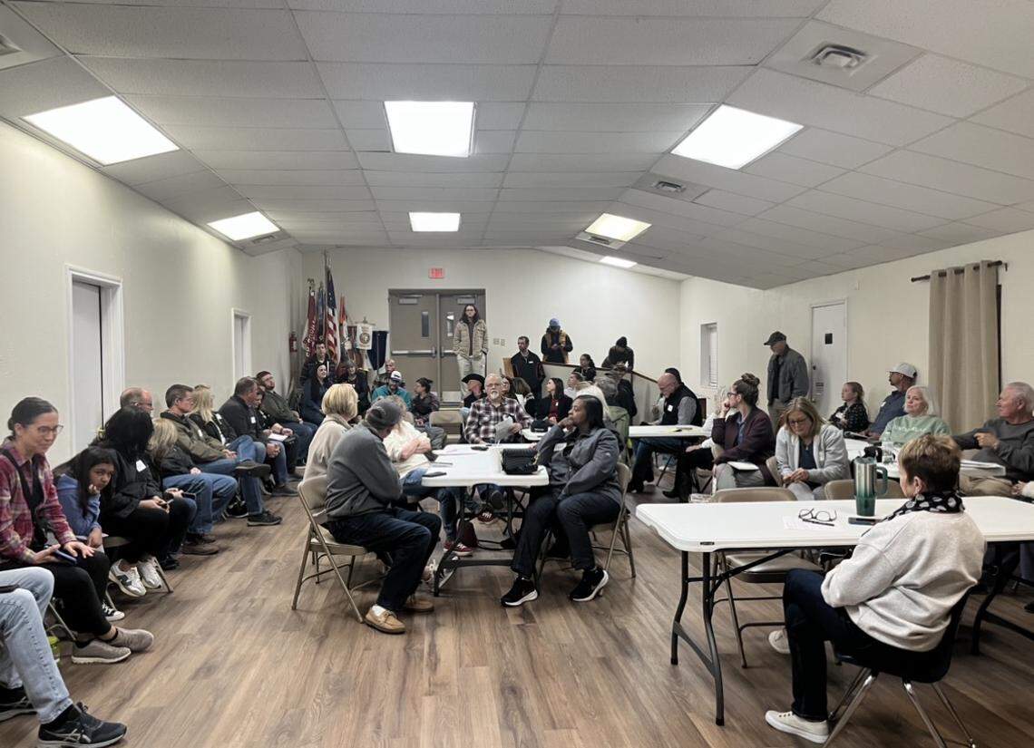 Residents in Fort Worth and Benbrook gathered on March 16 to discuss how to voice their opinions about a data center coming to far west Fort Worth.