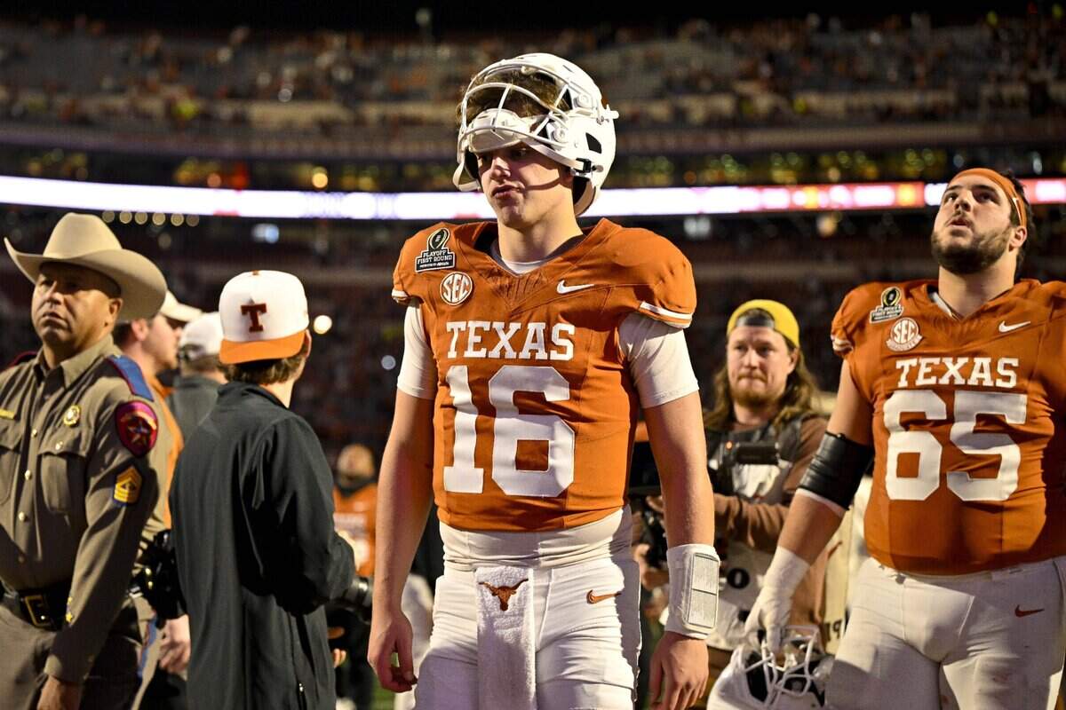 Texas Longhorns quarterback Arch Manning has struggled in his first season as the starter in Austin.