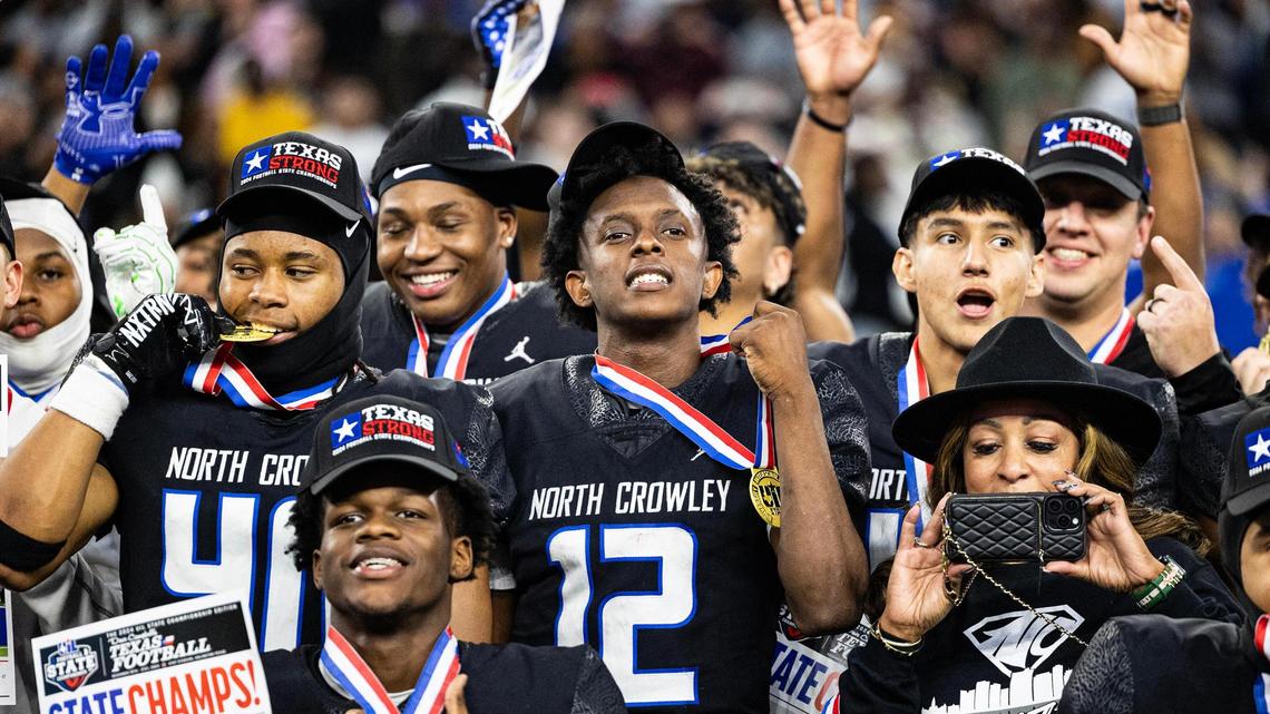 North Crowley’s championship parade is scheduled for Saturday, Jan. 18 at Crowley ISD Stadium.