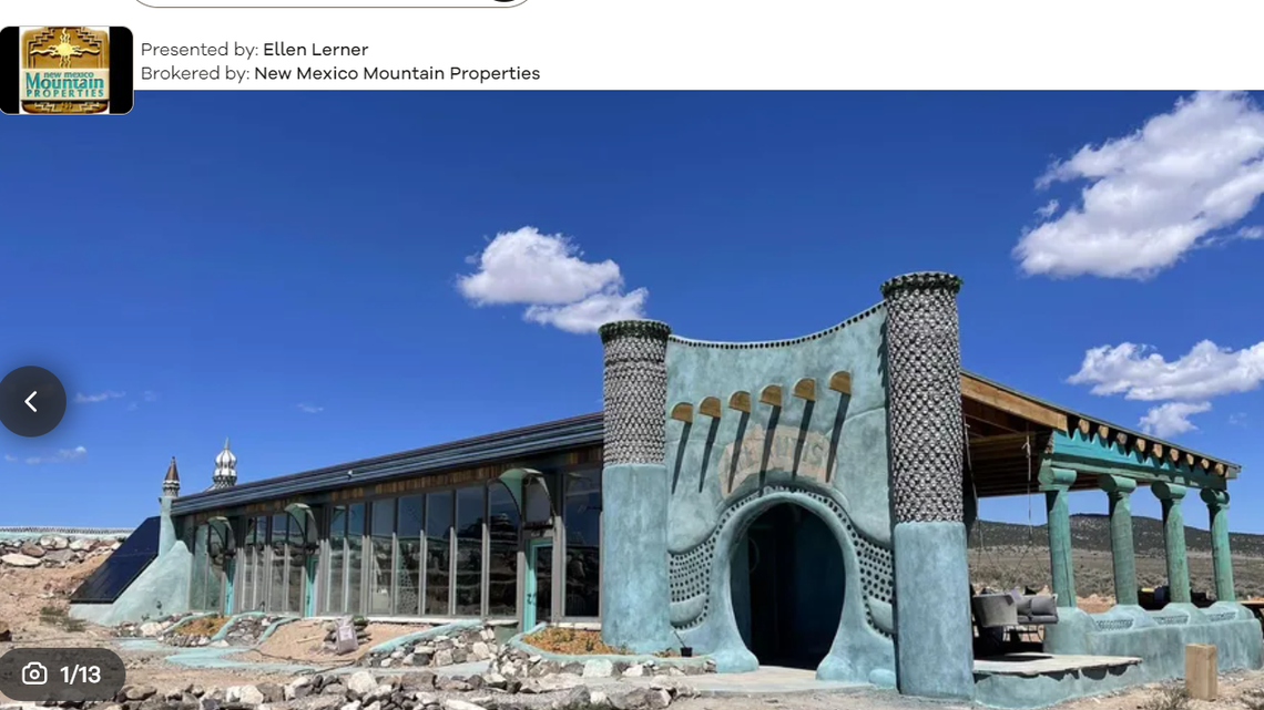 Exterior of the home