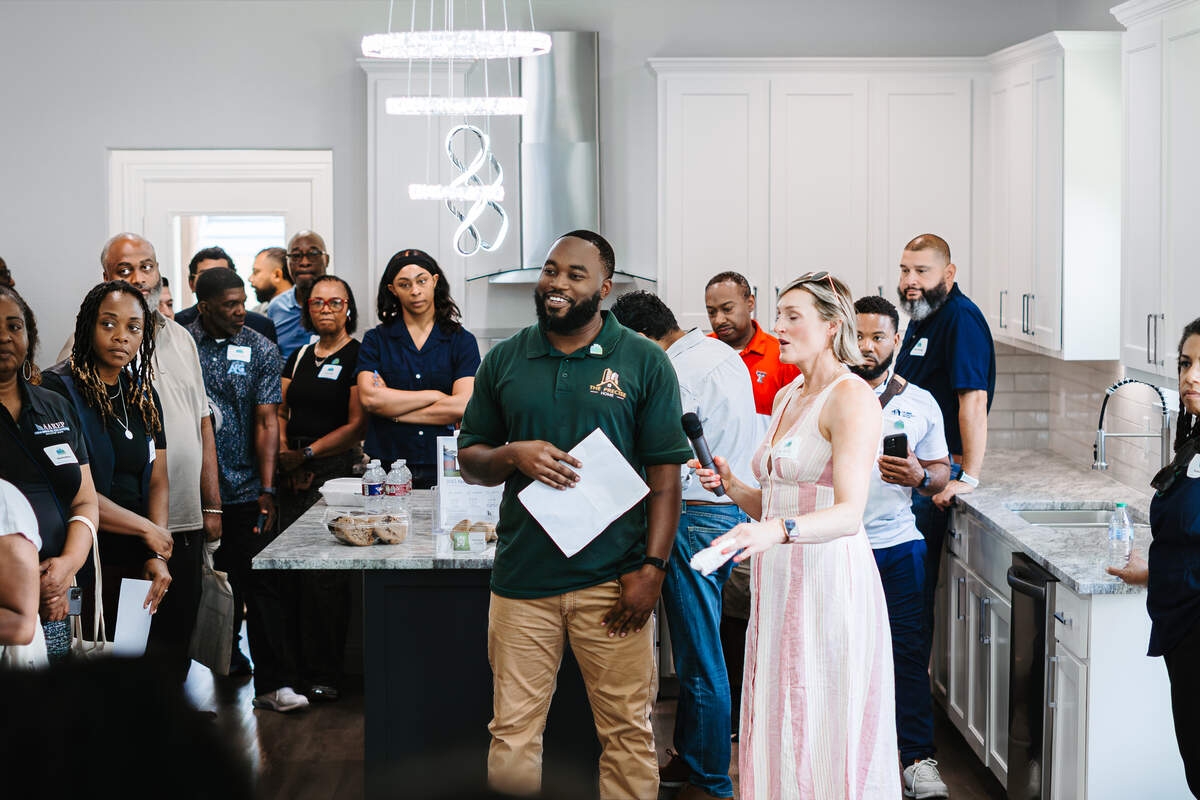 Terence Walker, founder of The Precise Home, is a member of Fort Worth’s cohort of the Community Developers Roundtable. He presented the home he developed in the Historic Southside neighborhood on Stella Street to help invest back into the community.