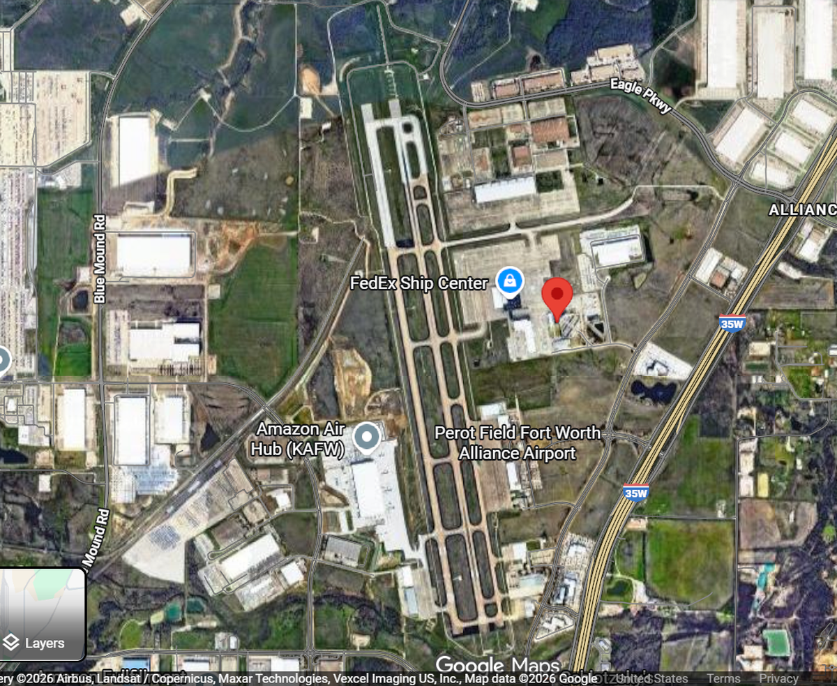 FedEx facility located at 2001 World Wide Dr. in Fort Worth