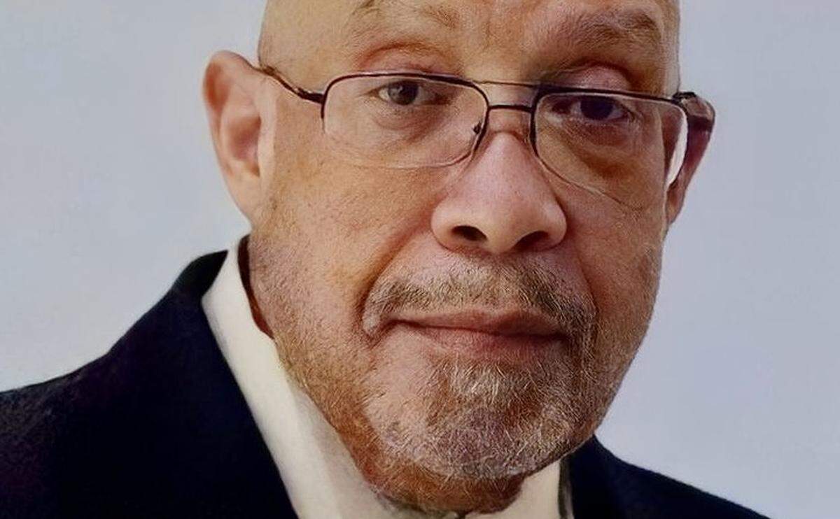 Rodney Hurst, a longtime Jacksonville, Fla., activist, poses on Friday, Oct. 23, 2020