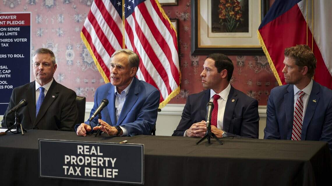 Gov. Abbott praises Tarrant for lowering property taxes, proposes new tax plan