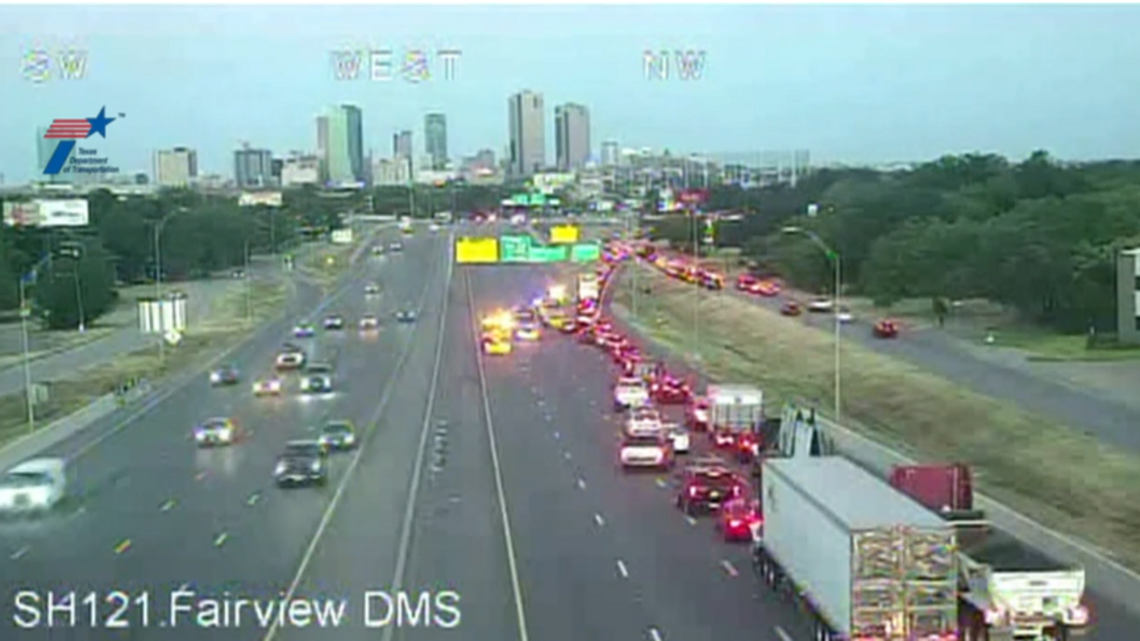 3 killed, 2 hurt in wrong-way crash that shut down Texas 121 in Fort Worth