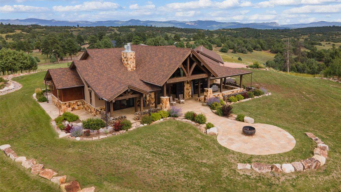 Exterior of the ranch