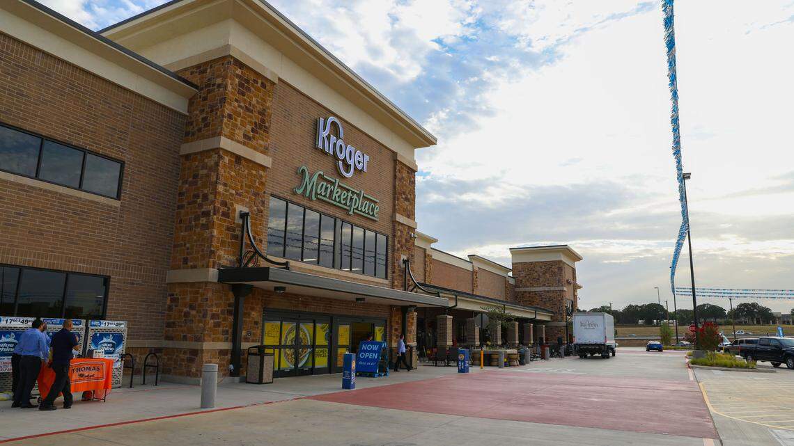 Kroger will open three new North Texas Marketplace locations by 2024.