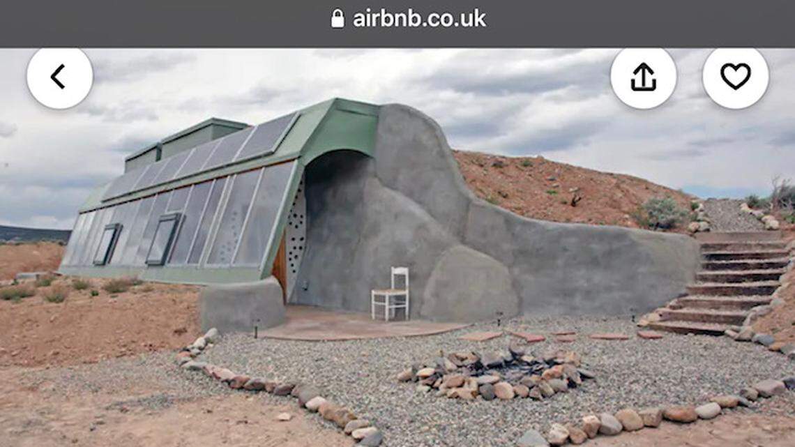 It took the host three years to build the unique structure, the Airbnb listing says.