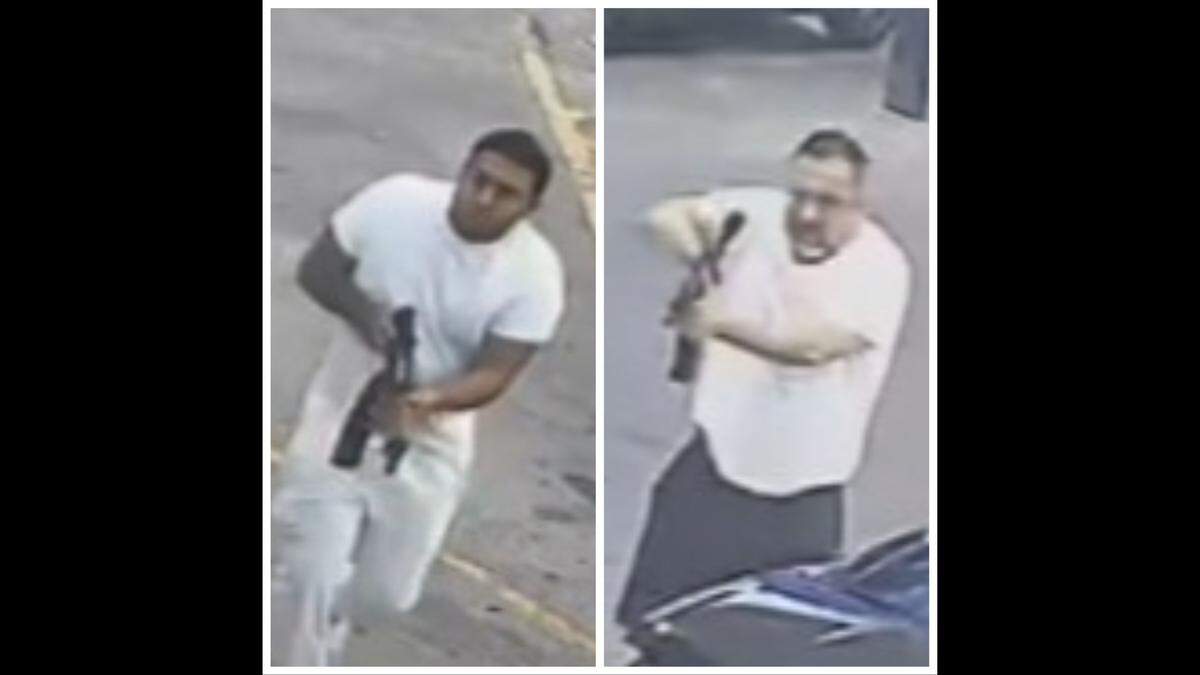 Houston Police Department shared photos of the suspects captured by surveillance camera.