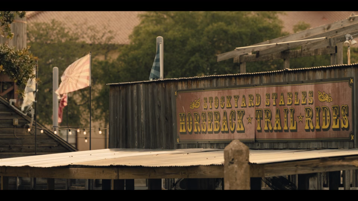 Stockyard Stables in the Fort Worth Stockyards appears in “Landman” season 2 episode 6.