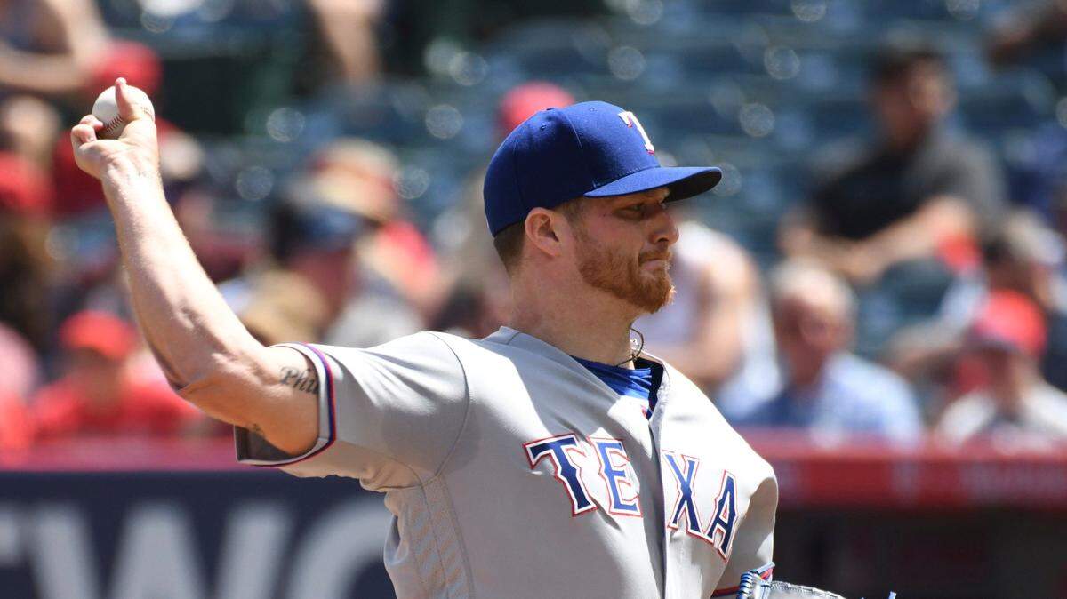 Shelby Miller worked a 1-2-3 first inning Sunday but allowed four runs in the second inning as the Angels vaulted into the lead.