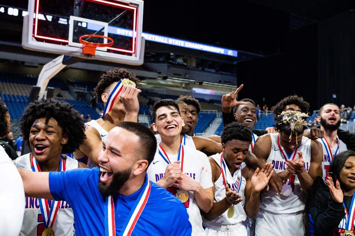 Duncanville wins the 6A state title over Klein Forest, Saturday March 9, 2019.