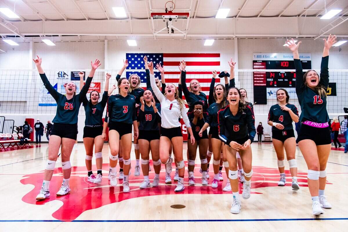 Lake Country Christian defeats Pantego Christian in five sets during a TAPPS Class 4A state semifinal game Tuesday Nov. 17, 2020 at Grapevine Faith. Matt Smith/Special to the Star Telegram