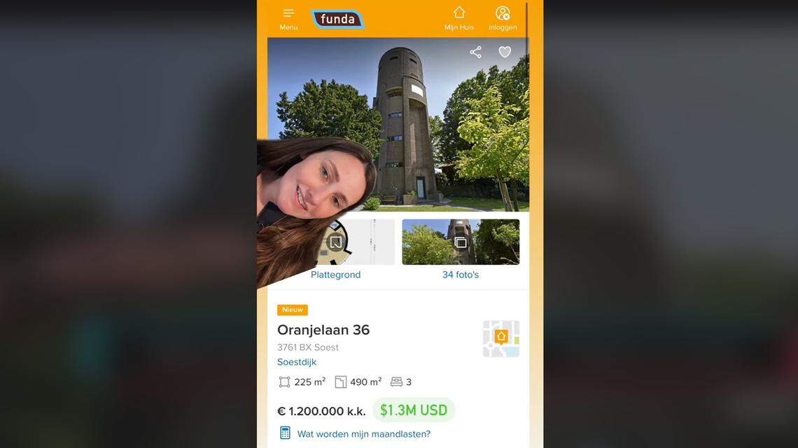 “They say stairs in your home will help you live longer,” zillowtastrophes said in the video caption