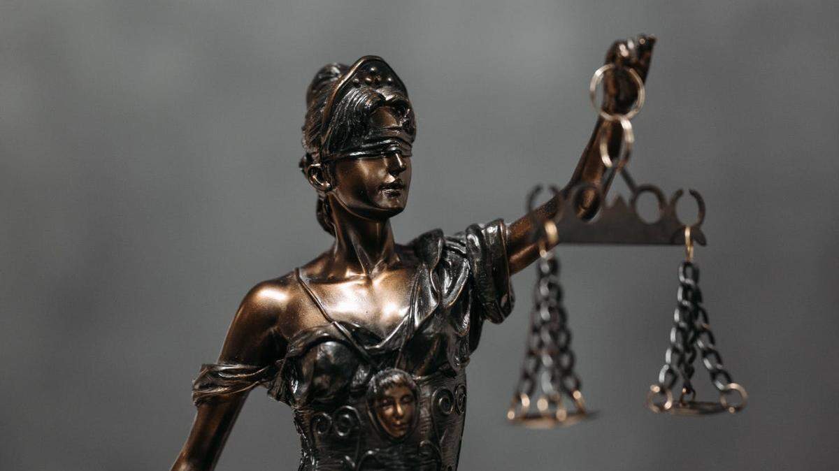 Scales of Justice. Stock image