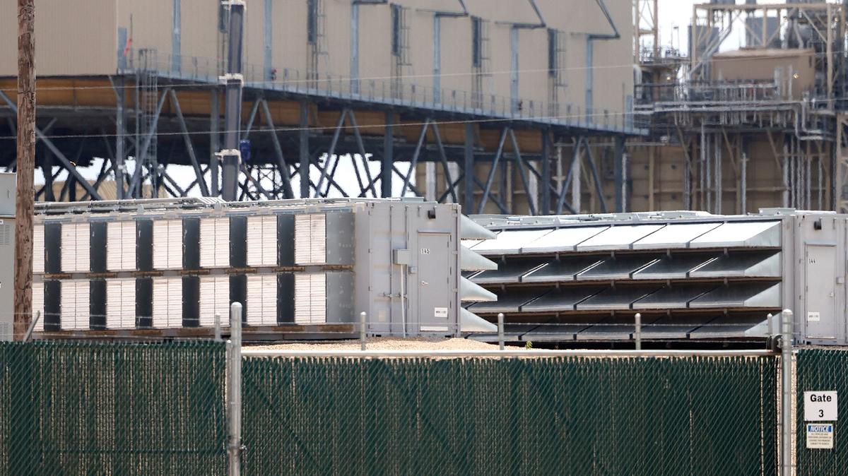 Marathon Digital operates a bitcoin mining operation and data center in a rural part of Hood County, as seen on Wednesday, May 29, 2024. The noise generated by the fans to cool the servers has caused frustration among the residents of the neighboring community.