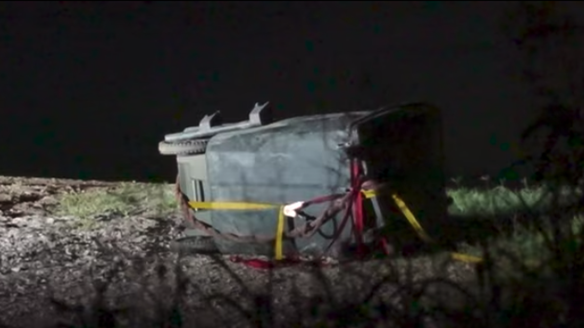 A body was found inside a trash can in a Houston, Texas, bayou, police say.