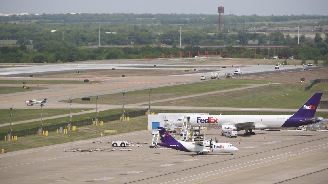 The runway has been extended by 1,000 feet at Alliance Airport on Tuesday, April 17, 2018.