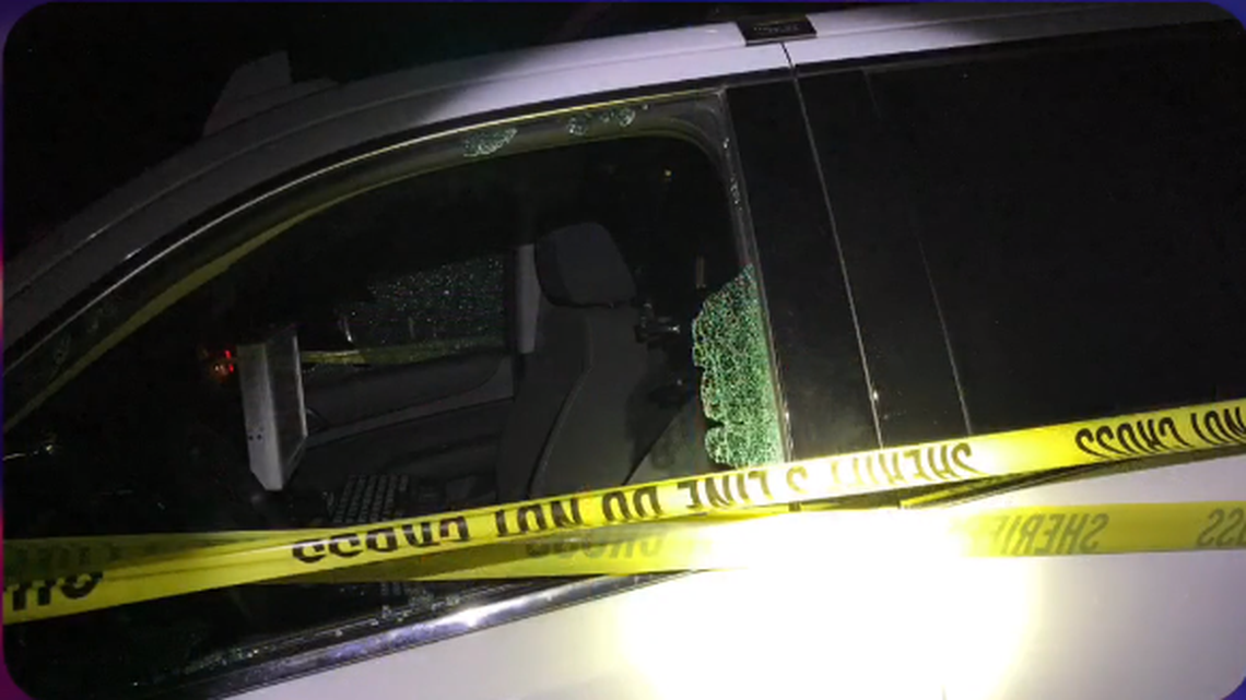 Two sheriff’s deputies in Bexar County, Texas, came under fire from a pair of burglary suspects.