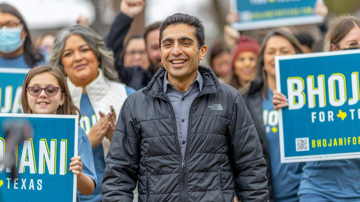 Salman Bhojani, of Euless, will share the title of the first Muslim and first South Asian state legislator in Texas. Bhojani, a Democrat, won the race for Tarrant County’s House District 92 on Tuesday.