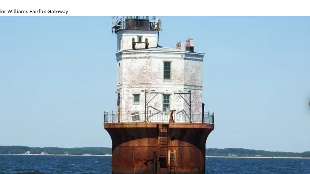 Exterior of the lighthouse