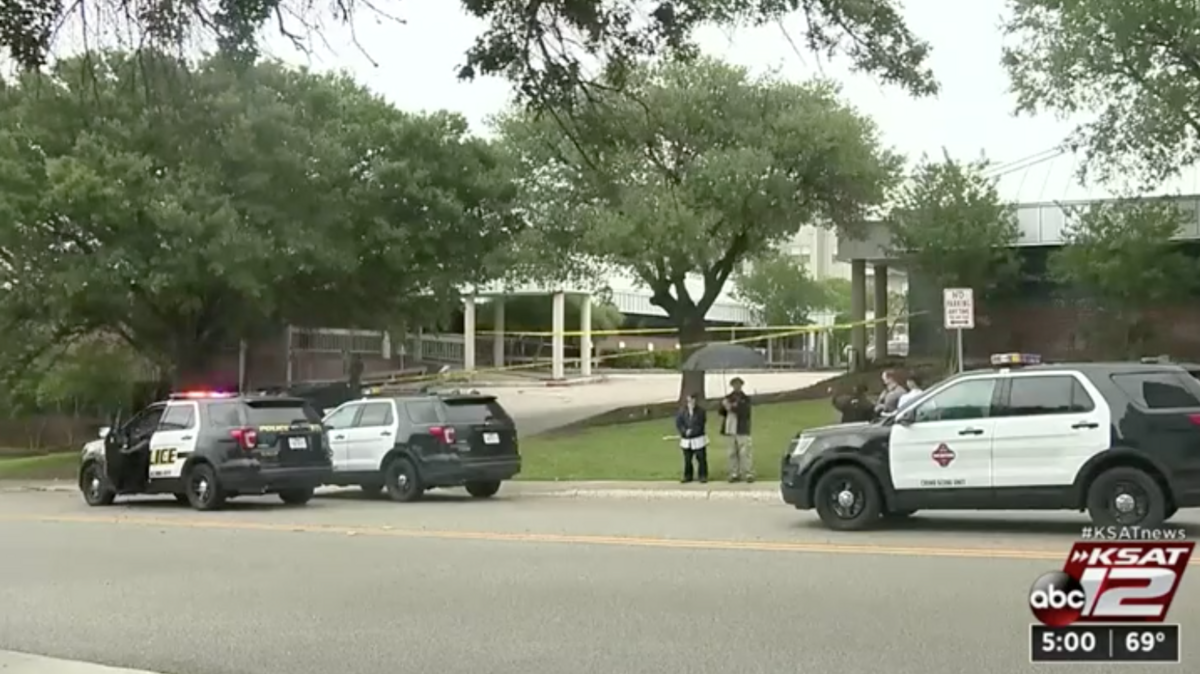 Police in San Antonio are looking for a man they said shot at a woman as she walked into a reproductive health clinic.