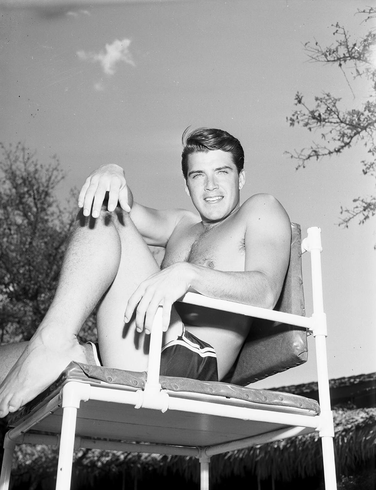 March 20, 1959: Van Williams grew up on a ranch near Fort Worth and attended TCU. He was discovered by a Hollywood producer in 1957 and signed a contract in 1959, which is probably why the Star-Telegram photographed him here. He would star in “The Green Hornet” in 1966.