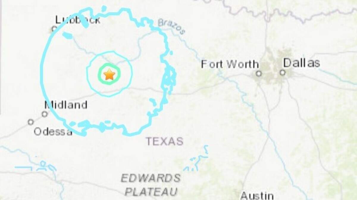 Some North Texas residents say they felt the effects of a 4.9 magnitude quake that shook West Texas on Monday night, July 22, 2024.