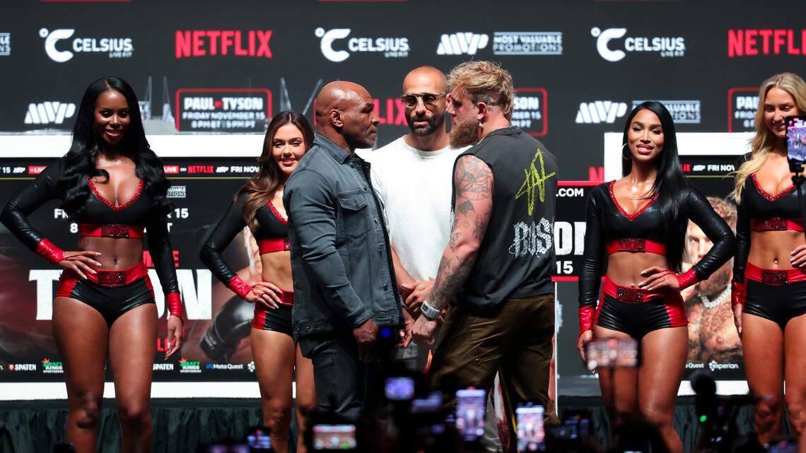 Jake Paul v. Mike Tyson should be at the Texas State Fair, next to the Bearded Lady