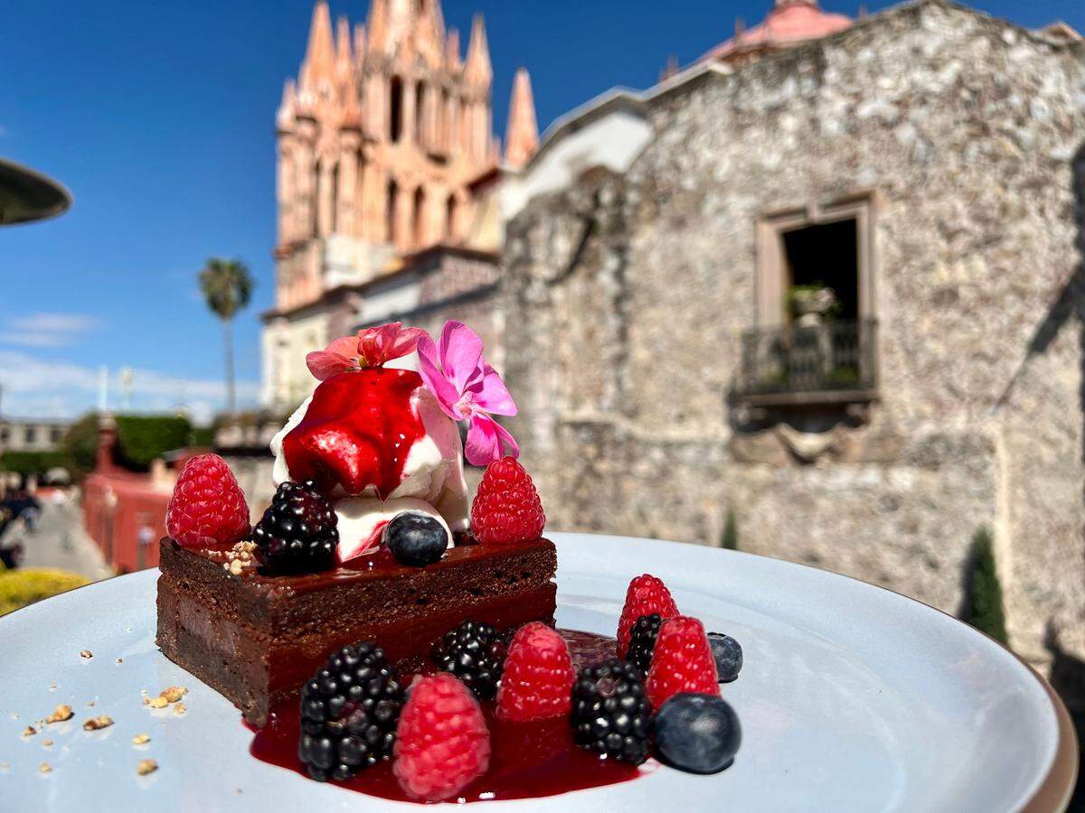 French toast at the original locaton of Quince restaurant in San Miguel de Allende, Mexico. The restaurant is expected to open a Fort Worth location in February 2023.