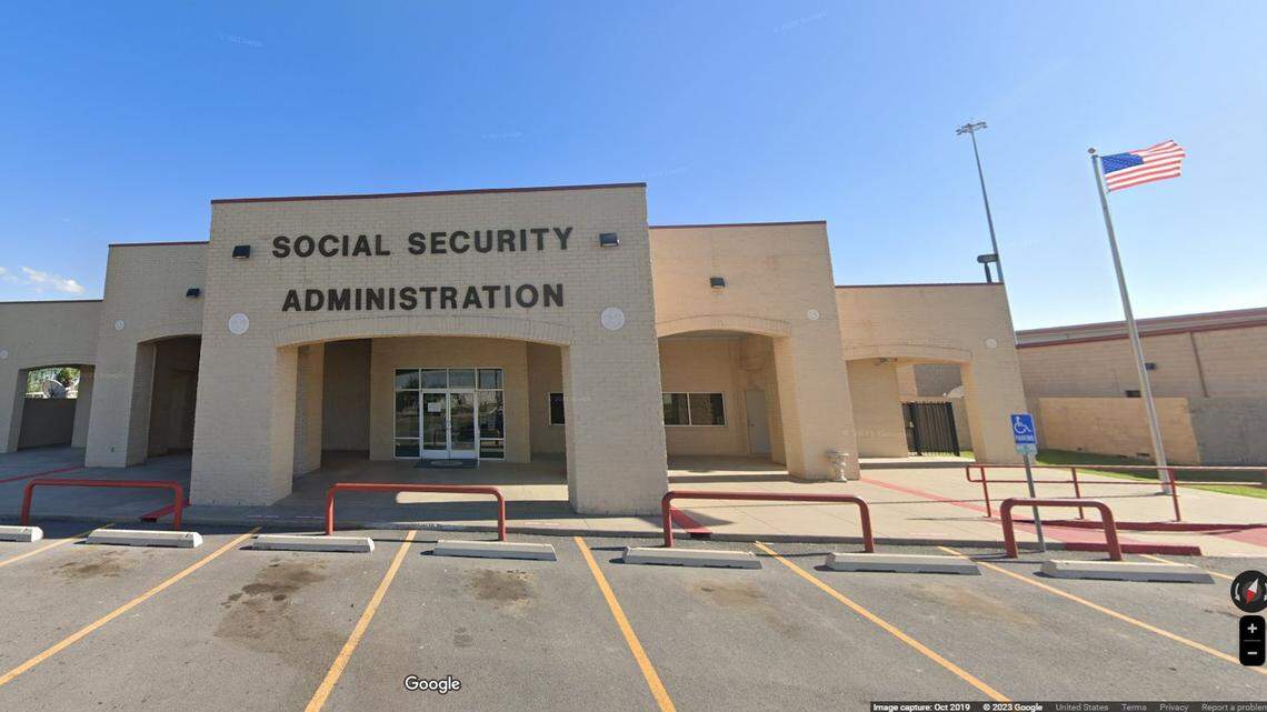 The Social Security Administration building in Harlingen, Texas.