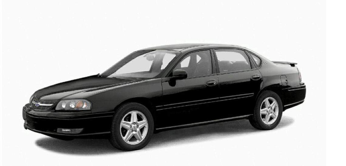 A gray Chevrolet Impala similar to this one hit and killed a bicyclist Sunday in Grand Prairie, police said.