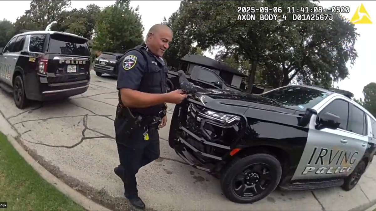 Irving police officers helped a local North Texas business owner recover his lost pet pigeon, Kevin, who was found in the bed of a surprised customer’s pickup truck.
