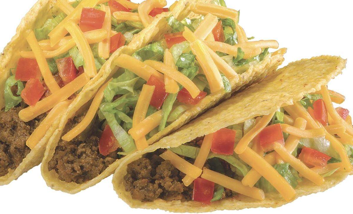 Dairy Queen serves crispy beef tacos (shown) year-round and a special Carolina Reaper spicy version as a limited-time special.