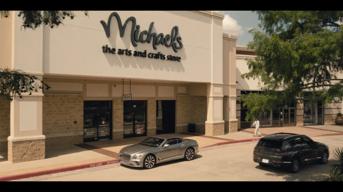 Micheals craft store seen in “Landman” episode 7.