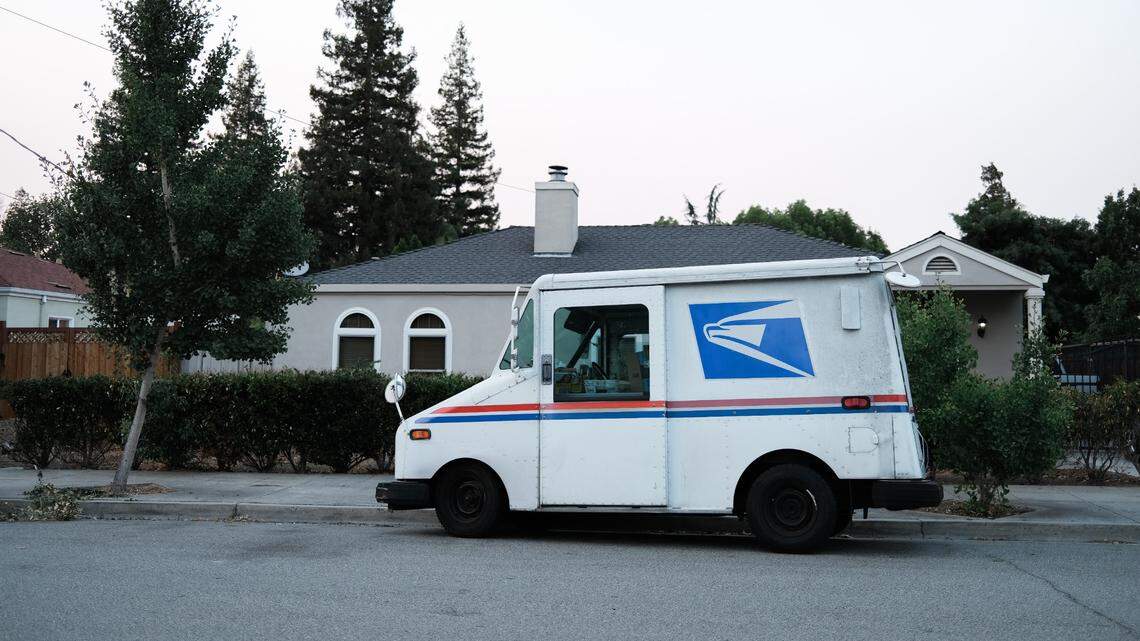 A U.S. Postal Service mail carrier is accused of using stolen credit cards, police said.