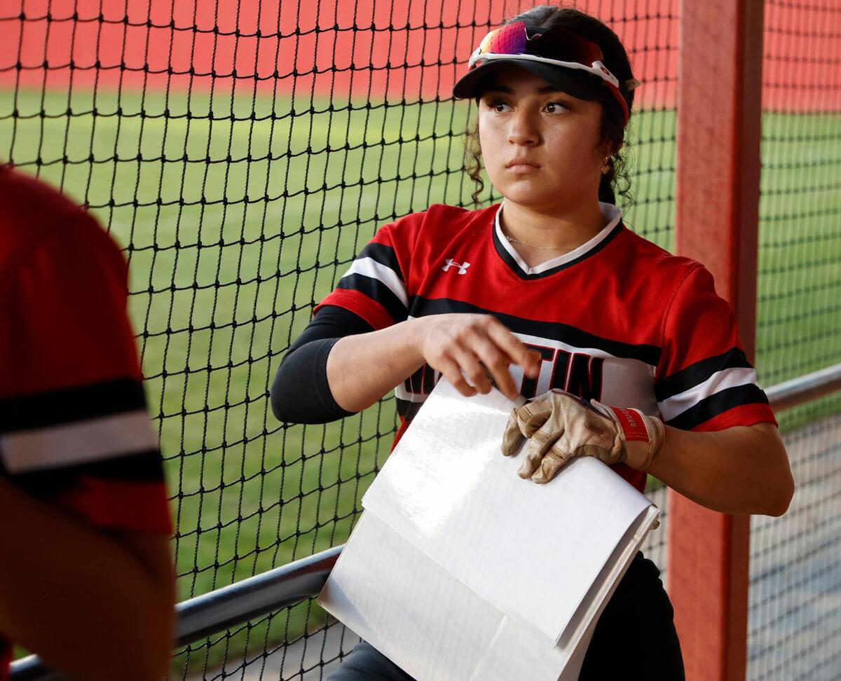 Arlington Martin short stop (4) Izabella Martinez switched her mentality after overcoming challenges from longterm COVID-19.