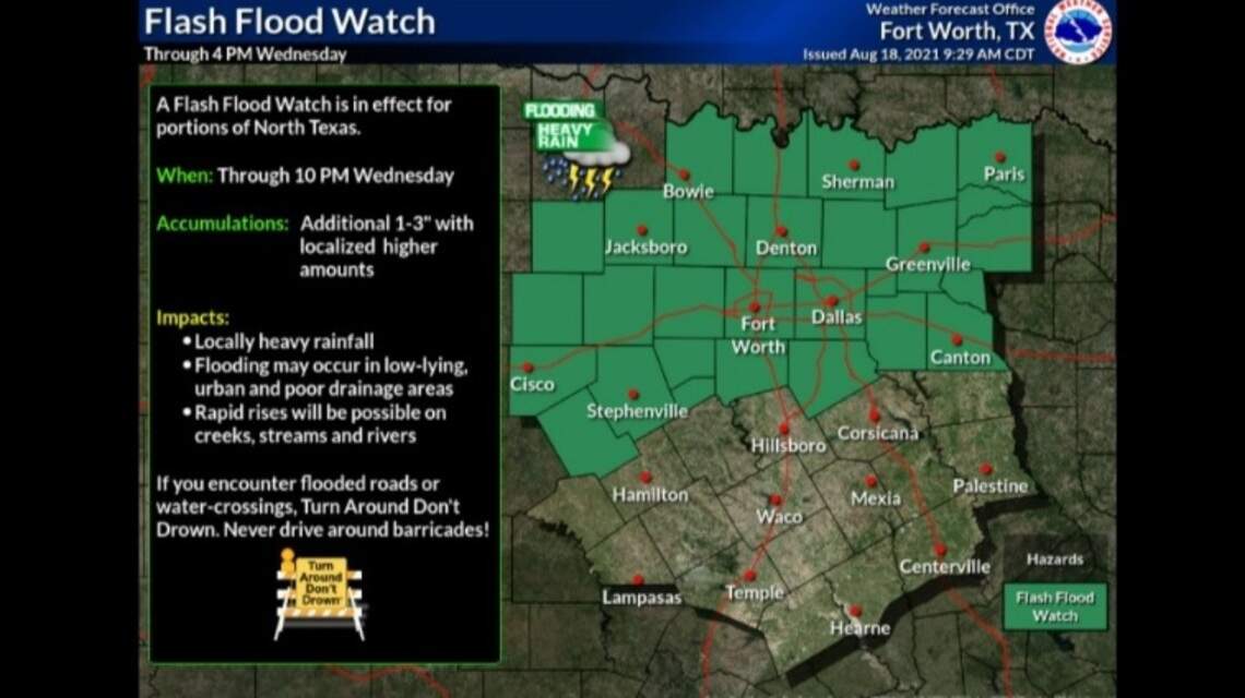 Storms expected to drop locally heavy rain in North Texas | Fort Worth ...