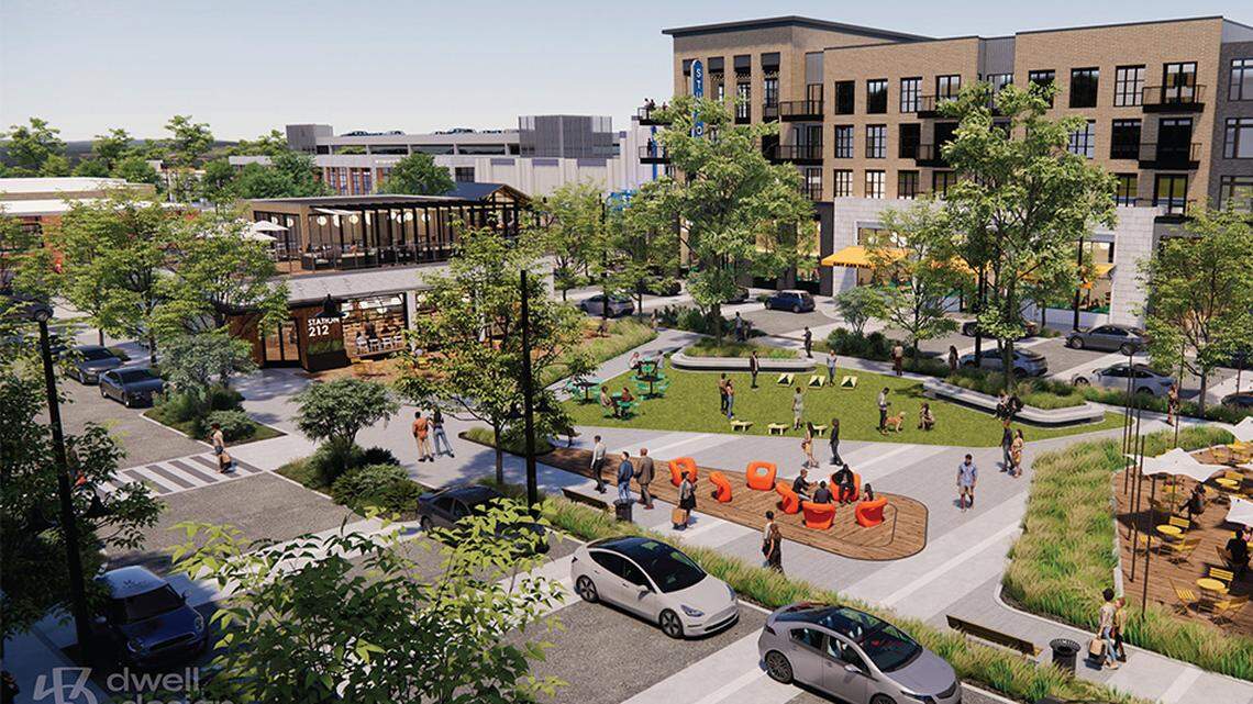 Lincoln Square will be modernized into a high-end, open-air shopping center under the new name “Anthem.” Construction will begin mid-2026.