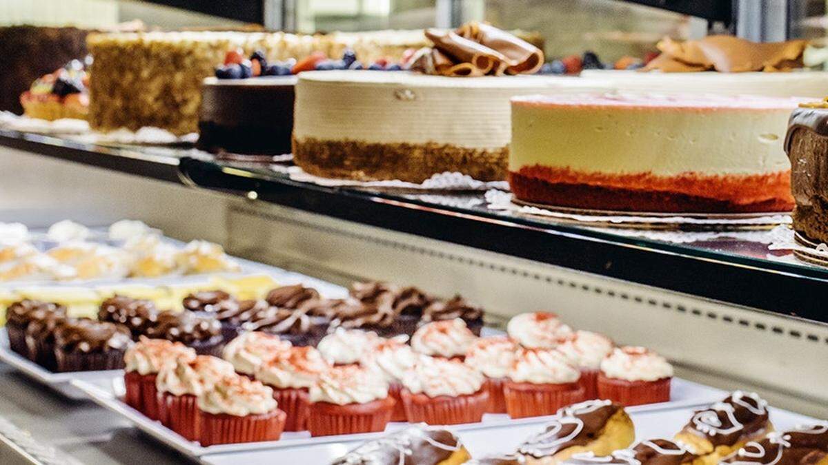 A dessert case at Eatzi’s Market & Bakery, a grab-and-go market celebrating 30 years in North Texas.