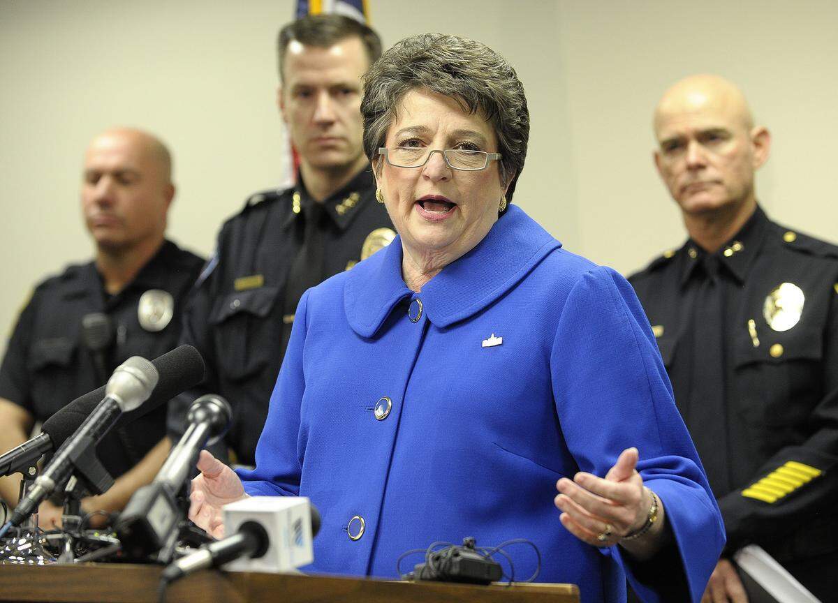 Former District Attorney Sharen Wilson.