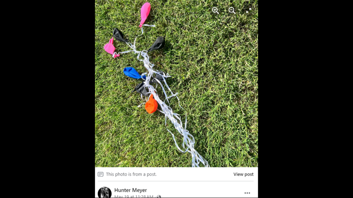 The balloons in question.