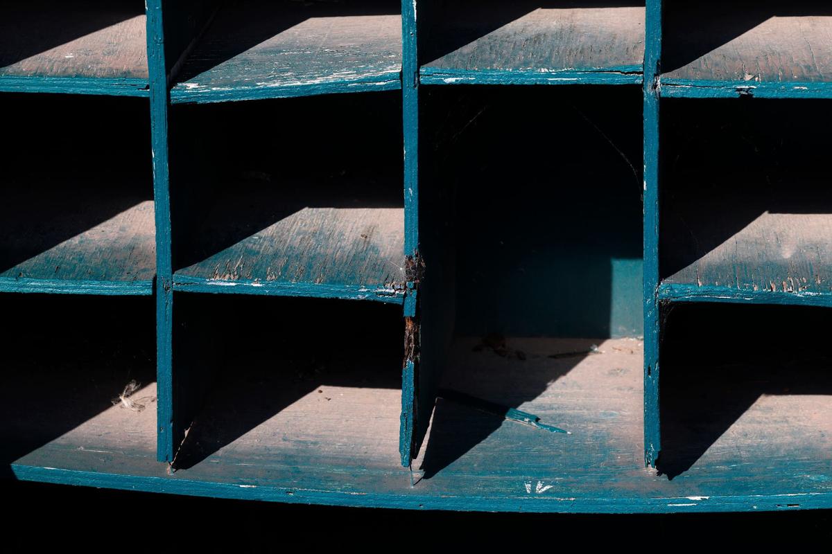 A dugout storage unit at LaGrave Field on Wednesday, June 26, 2024, in Fort Worth.