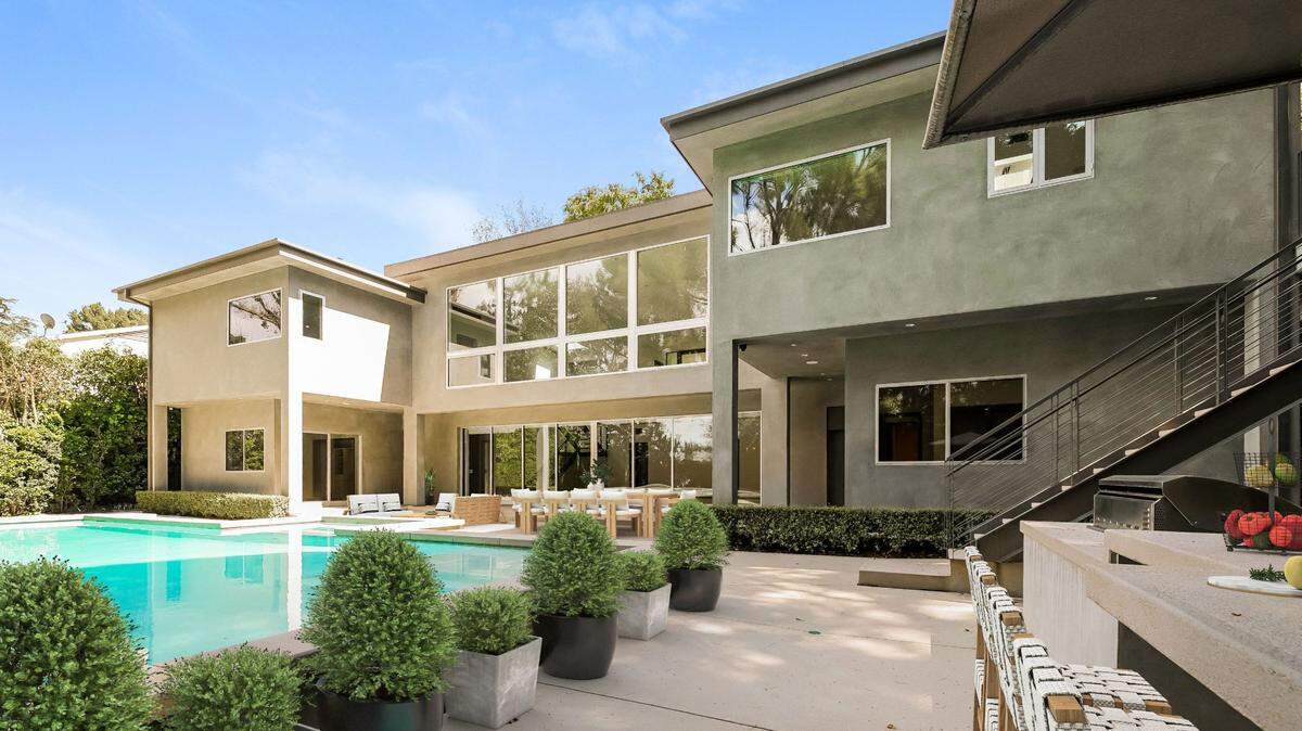 Exterior of the chic estate