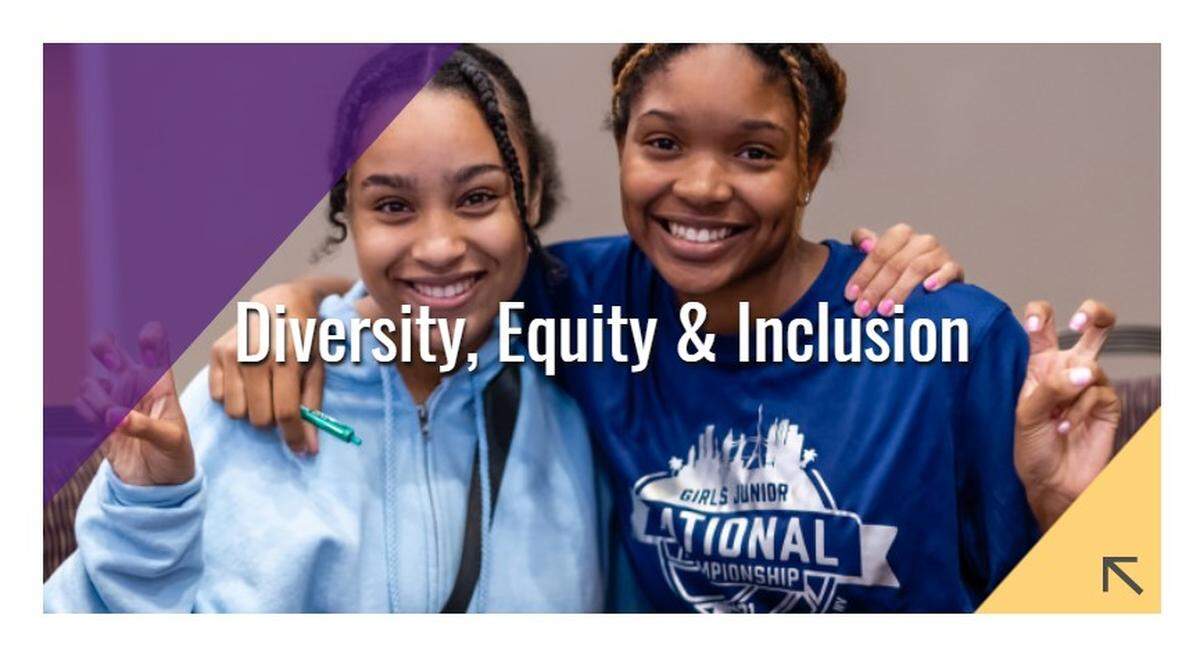 A screenshot of the section of TCU’s homepage that until this week highlighted the university’s DEI initiatives