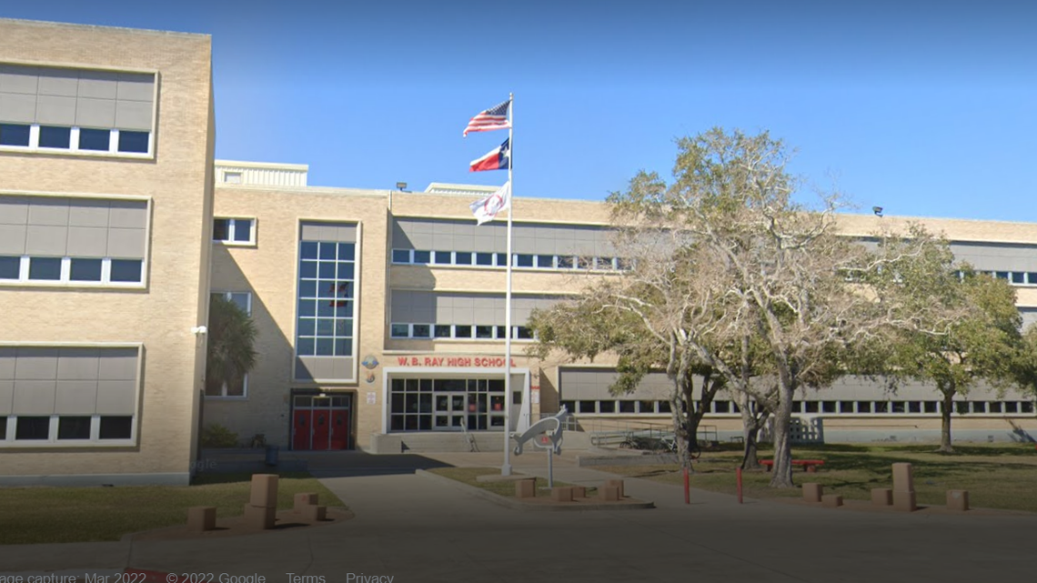 Two W.B. Ray High School seniors were killed in a crash after graduation rehearsal at American Bank Center, the Corpus Christi Independent School District said. Two others were injured.