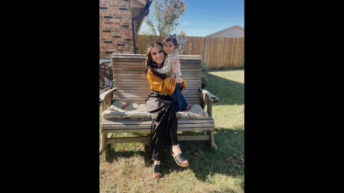 Cheyenne Oakley’s 3-year-old son, Sutton, was in a preschool class in Burleson, Texas where a former teacher and aide are accused of abusing children with disabilities.