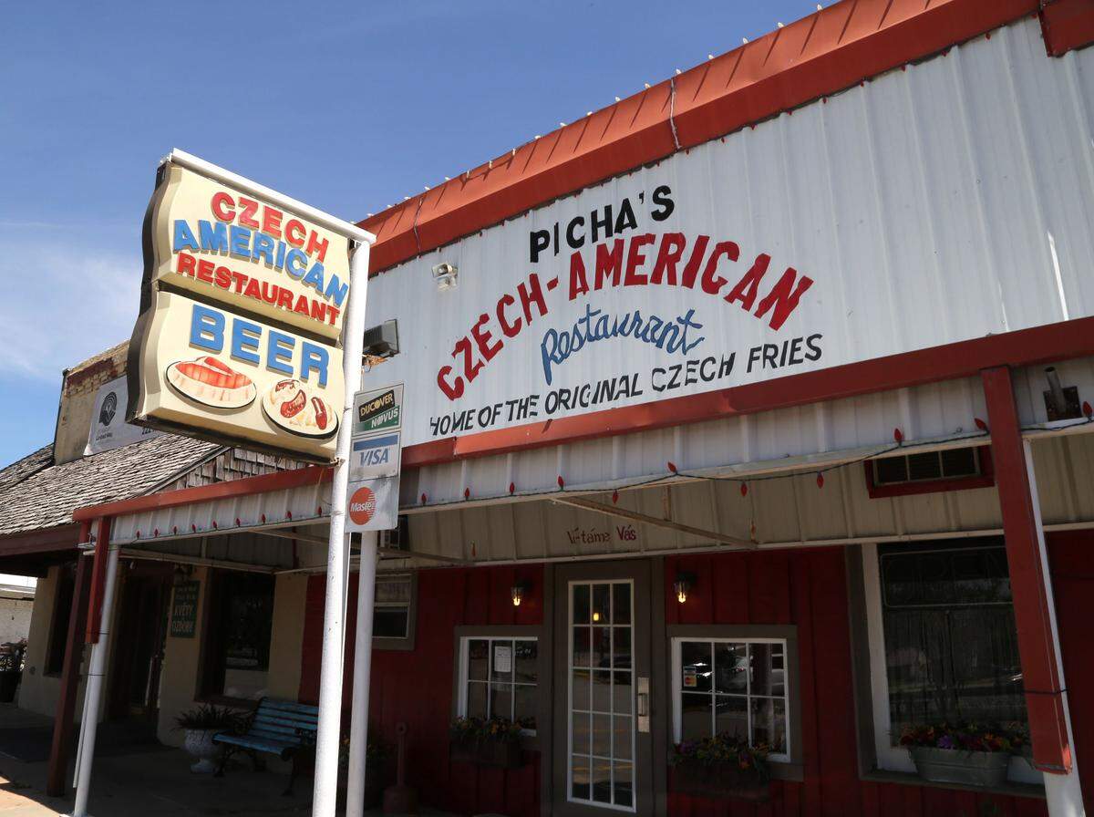 Picha’s Czech-American Restaurant in downtown West.